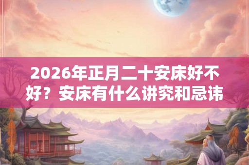2026年正月二十安床好不好？安床有什么讲究和忌讳？