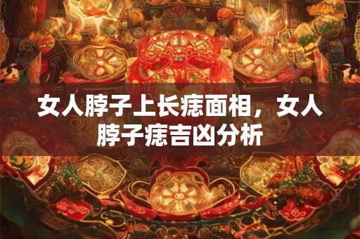 女人脖子上长痣面相，女人脖子痣吉凶分析