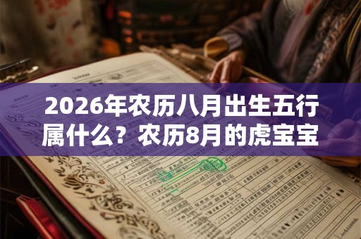 2026年农历八月出生五行属什么？农历8月的虎宝宝缺什么？
