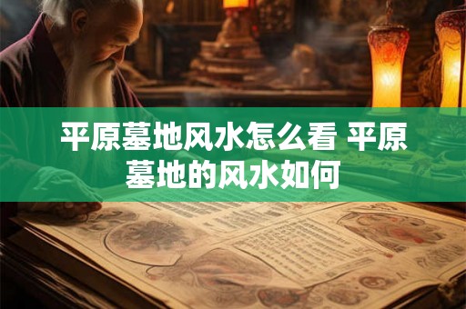 平原墓地风水怎么看 平原墓地的风水如何