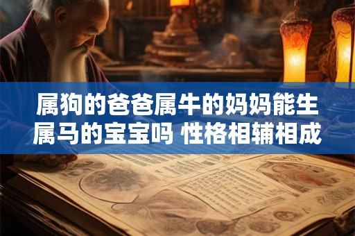 属狗的爸爸属牛的妈妈能生属马的宝宝吗 性格相辅相成 属狗的爸爸属牛的妈妈能生属马的宝宝吗 性格相辅相成