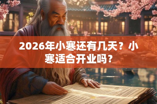2026年小寒还有几天?小寒适合开业吗? 2026年小寒还有几天?小寒适合开业吗?