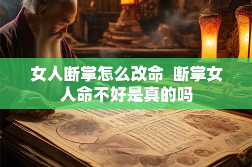 女人断掌怎么改命  断掌女人命不好是真的吗