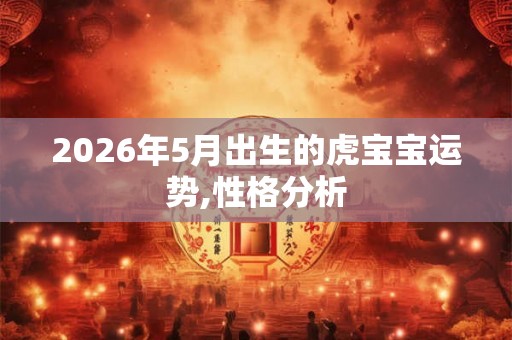 2026年5月出生的虎宝宝运势,性格分析