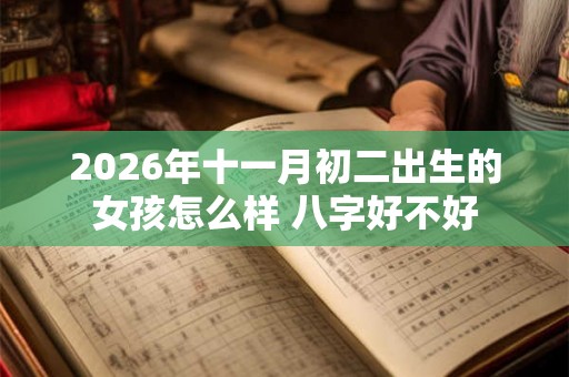2026年十一月初二出生的女孩怎么样 八字好不好