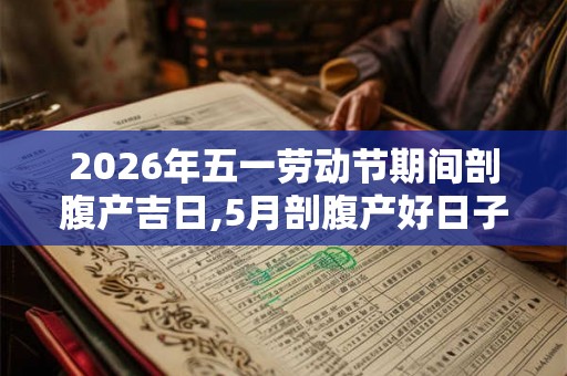 2026年五一劳动节期间剖腹产吉日,5月剖腹产好日子