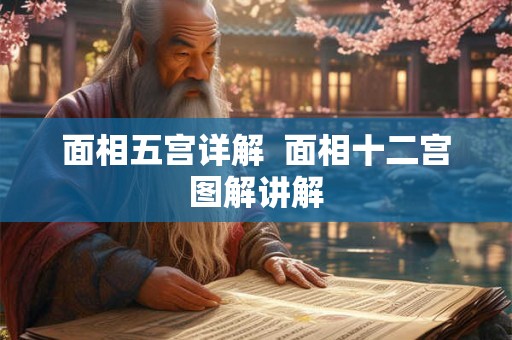 面相五宫详解  面相十二宫图解讲解
