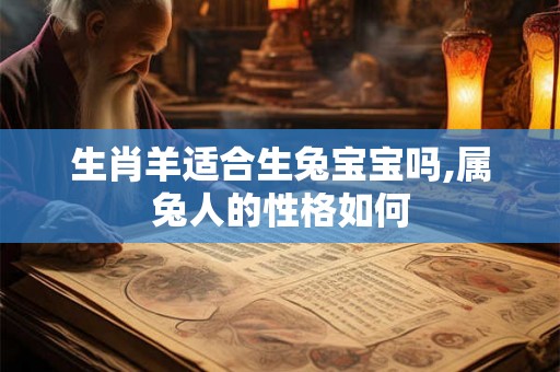 生肖羊适合生兔宝宝吗,属兔人的性格如何