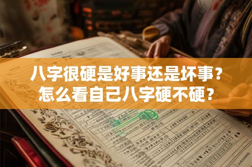八字很硬是好事还是坏事？怎么看自己八字硬不硬？