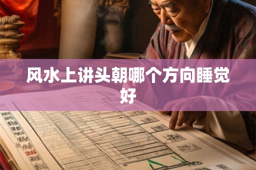 风水上讲头朝哪个方向睡觉好