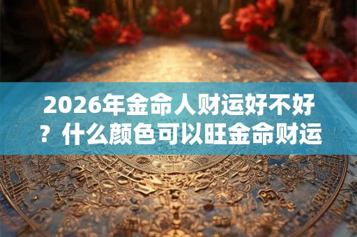 2026年金命人财运好不好？什么颜色可以旺金命财运？