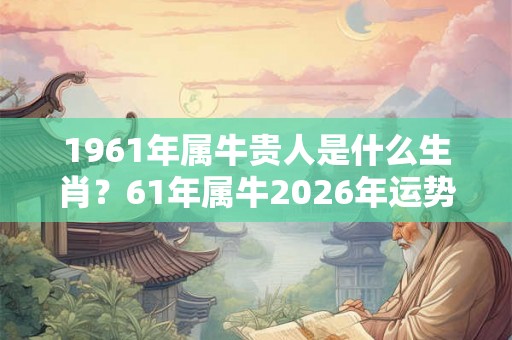 1961年属牛贵人是什么生肖?61年属牛2026年运势如何? 1961年属牛贵人是什么生肖?61年属牛2026年运势如何?