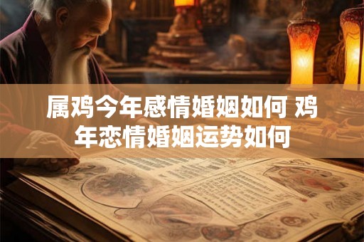 属鸡今年感情婚姻如何 鸡年恋情婚姻运势如何 属鸡今年感情婚姻如何 鸡年恋情婚姻运势如何