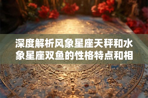 深度解析风象星座天秤和水象星座双鱼的性格特点和相互关系