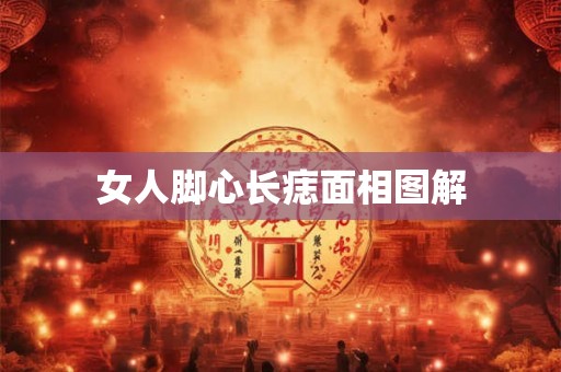 女人脚心长痣面相图解