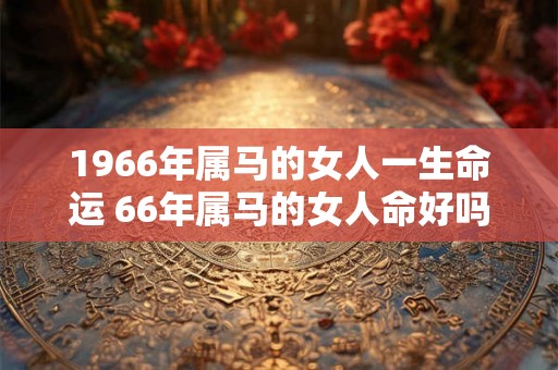 1966年属马的女人一生命运 66年属马的女人命好吗