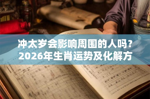 冲太岁会影响周围的人吗？2026年生肖运势及化解方法