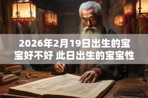 2026年2月19日出生的宝宝好不好 此日出生的宝宝性格
