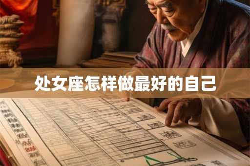 处女座怎样做最好的自己