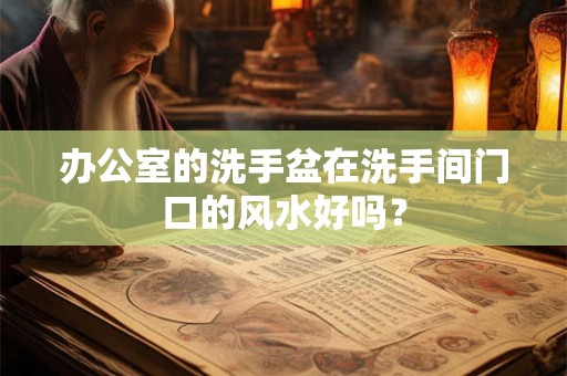 办公室的洗手盆在洗手间门口的风水好吗？