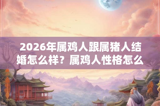 2026年属鸡人跟属猪人结婚怎么样?属鸡人性格怎么样? 2026年属鸡人跟属猪人结婚怎么样?属鸡人性格怎么样?