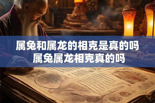 属兔和属龙的相克是真的吗 属兔属龙相克真的吗 属兔和属龙的相克是真的吗 属兔属龙相克真的吗