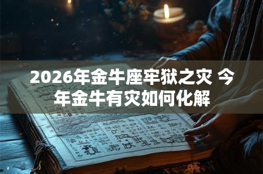 2026年金牛座牢狱之灾 今年金牛有灾如何化解 2026年金牛座牢狱之灾 今年金牛有灾如何化解