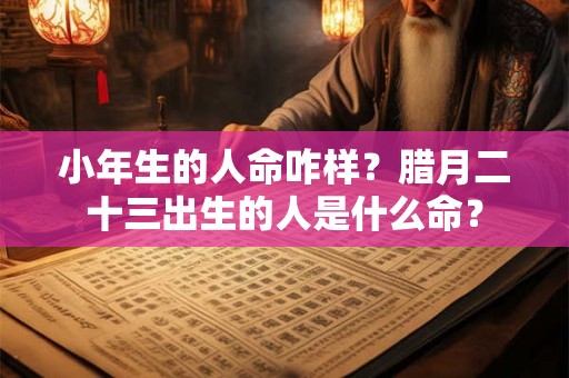 小年生的人命咋样？腊月二十三出生的人是什么命？