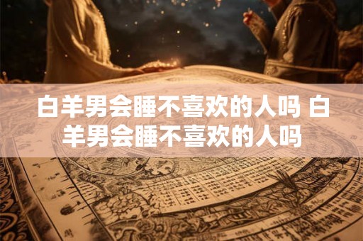 白羊男会睡不喜欢的人吗 白羊男会睡不喜欢的人吗
