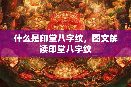 什么是印堂八字纹,图文解读印堂八字纹 什么是印堂八字纹,图文解读印堂八字纹