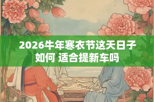 2026牛年寒衣节这天日子如何 适合提新车吗