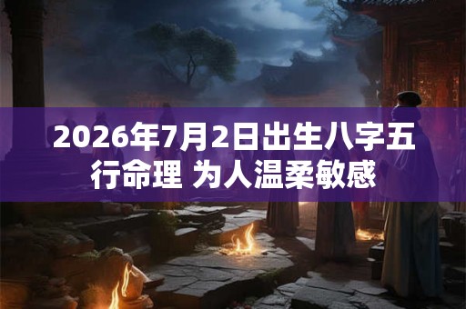 2026年7月2日出生八字五行命理 为人温柔敏感 2026年7月2日出生八字五行命理 为人温柔敏感