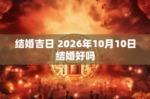 结婚吉日 2026年10月10日结婚好吗 结婚吉日 2026年10月10日结婚好吗