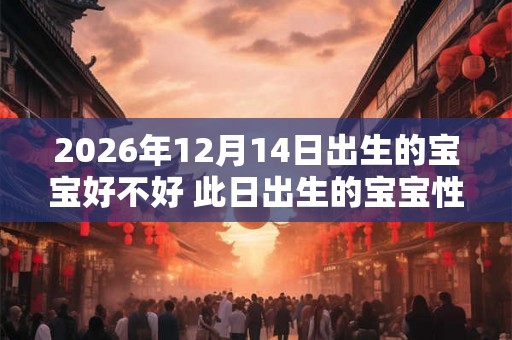 2026年12月14日出生的宝宝好不好 此日出生的宝宝性格