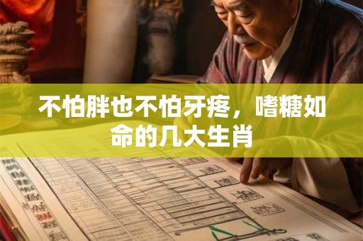 不怕胖也不怕牙疼，嗜糖如命的几大生肖