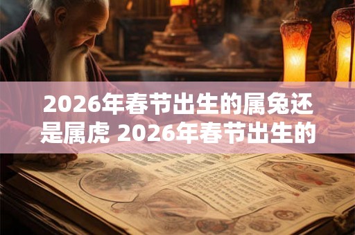 2026年春节出生的属兔还是属虎 2026年春节出生的宝宝运势