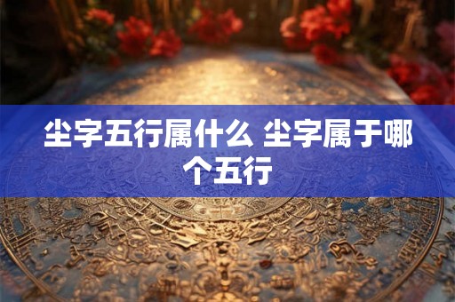 尘字五行属什么 尘字属于哪个五行