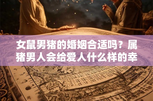 女鼠男猪的婚姻合适吗？属猪男人会给爱人什么样的幸福？