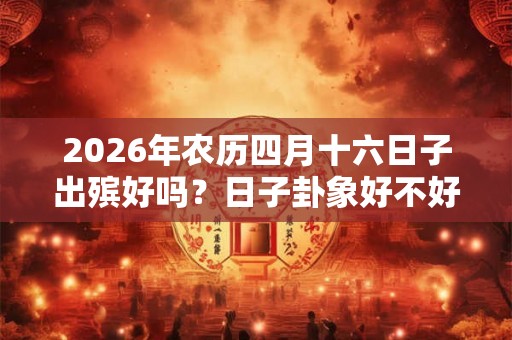 2026年农历四月十六日子出殡好吗?日子卦象好不好? 2026年农历四月十六日子出殡好吗?日子卦象好不好?