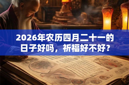 2026年农历四月二十一的日子好吗，祈福好不好？