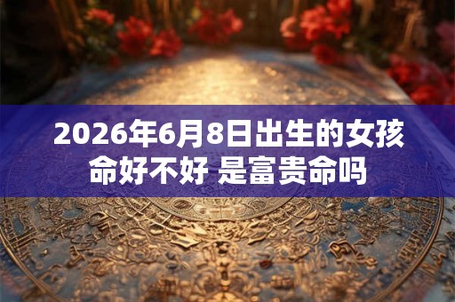 2026年6月8日出生的女孩命好不好 是富贵命吗