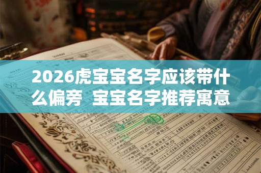 2026虎宝宝名字应该带什么偏旁 宝宝名字推荐寓意佳 2026虎宝宝名字应该带什么偏旁 宝宝名字推荐寓意佳