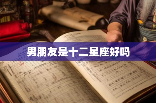 男朋友是十二星座好吗