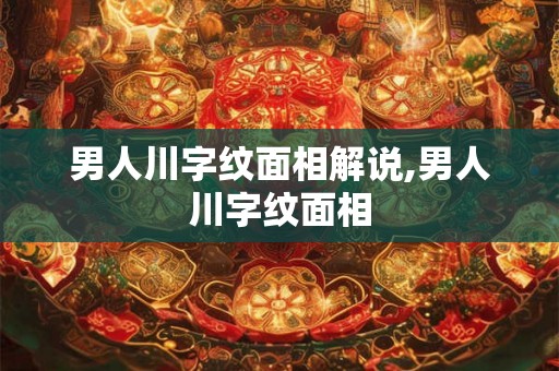 男人川字纹面相解说,男人川字纹面相