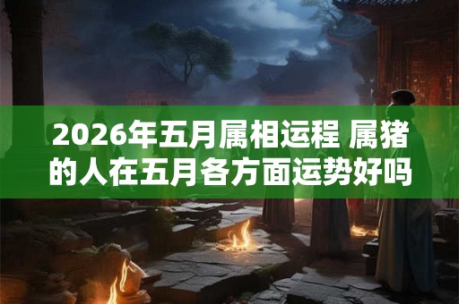 2026年五月属相运程 属猪的人在五月各方面运势好吗