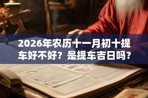 2026年农历十一月初十提车好不好？是提车吉日吗？