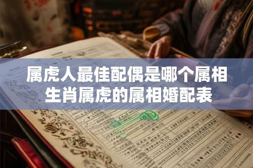 属虎人最佳配偶是哪个属相 生肖属虎的属相婚配表