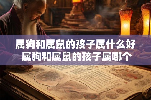 属狗和属鼠的孩子属什么好 属狗和属鼠的孩子属哪个