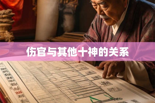 伤官与其他十神的关系