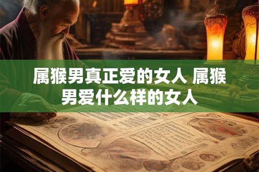 属猴男真正爱的女人 属猴男爱什么样的女人